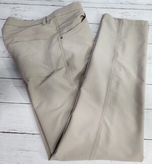 Kyodan Performance Golf Pant in Khaki, Men's W34 x L32, Straight Leg 5 Pocket
